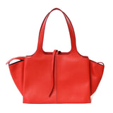 CELINE Celine Shoulder Bag Triford Red Women's Leather