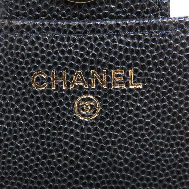 Chanel Chain Shoulder Matelasse Bag Caviar Skin Women's CHANEL