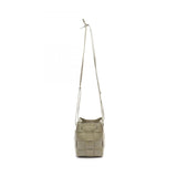 BOTTEGA VENETA Cassette Small Shoulder Bag Leather Women's Green 680218