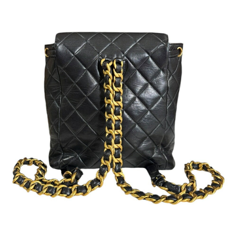 CHANEL Backpacks & Daypacks Lambskin Women's Chain