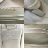 CELINE Long Shoulder Bag Leather Women's