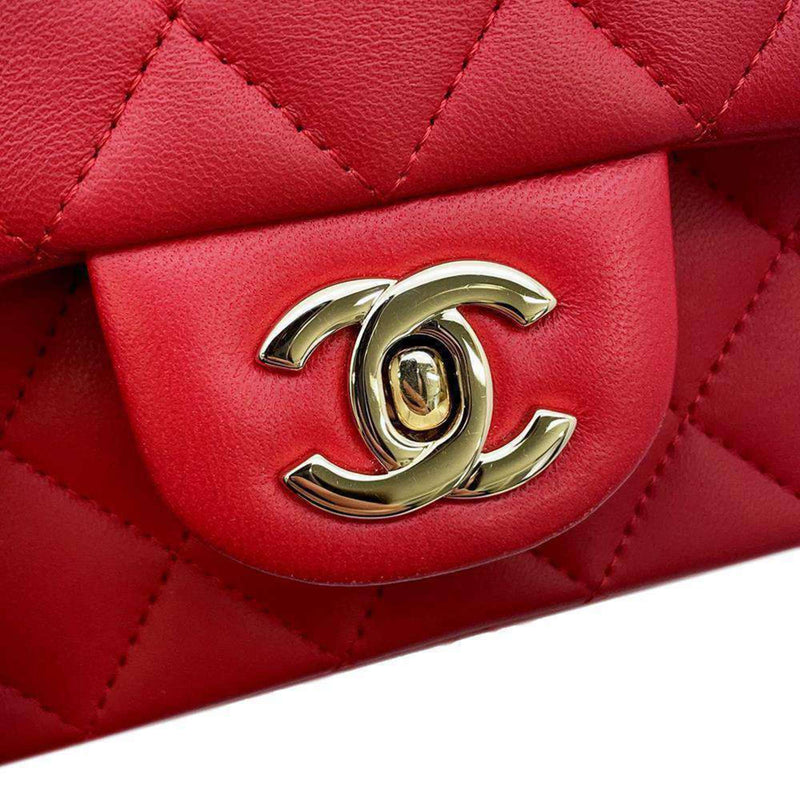 Chanel Chain Shoulder Bag Matelasse Coco Mark