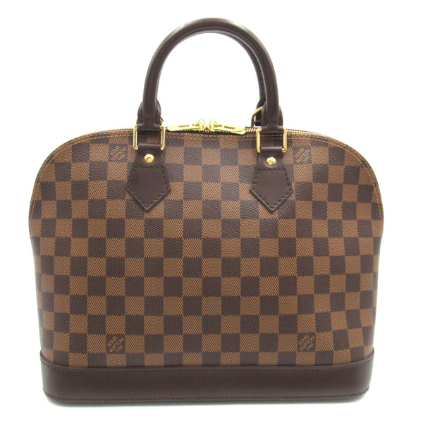 LOUIS VUITTON Alma Brown Ebene Damier PVC coated canvas N51131