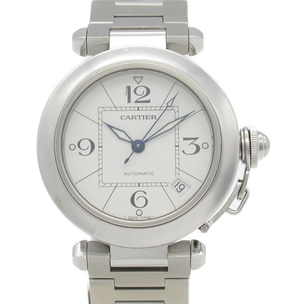 Cartier Pasha C Watch Stainless Steel Boys White W31074M7