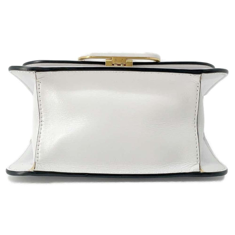 Valentino Garavani Shoulder Bag V Sling Leather VALENTINO Crossbody White