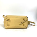 CELINE 2WAY bag shawl Shoulder Bag yellow