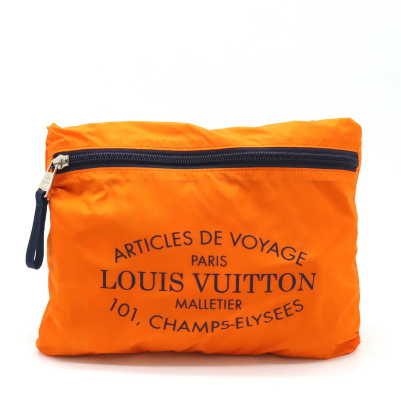 LOUIS VUITTON Damier Aventure Practical Boston Bag Shoulder Nylon Orange N41232