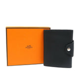 Hermes Iliad Compact Vache Black Card Case 0203HERMES