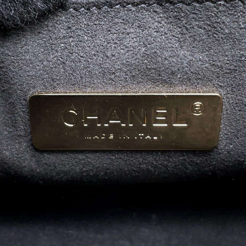 Chanel Shoulder Bag Kiss Rock Frame Leather CHANEL