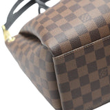 LOUIS VUITTON Damier Odeon Tote MM N45283 Louis Vuitton Brown Shoulder Bag