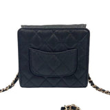 CHANEL Chain Wallet Caviar Skin 22-23AW Champagne