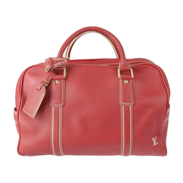 LOUIS VUITTON Louis Vuitton Carryall Boston Bag M95140 Tobago Leather Red White