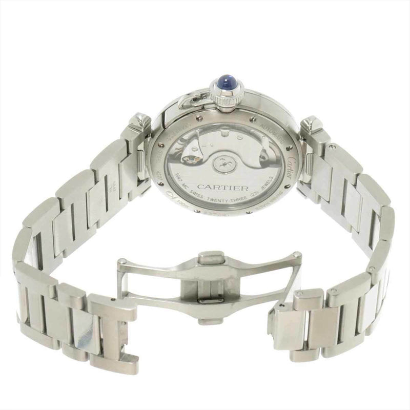 Cartier Pasha de 35mm WSPA0013 Ladies' Watch Silver Automatic