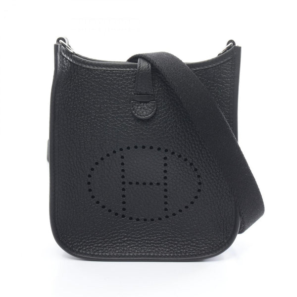 Hermes HERMES Evelyn TPM Amazon Shoulder Bag Taurillon Clemence Women's Black