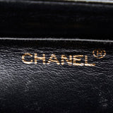 CHANEL Mademoiselle Coco Mark Handbag Black Caviar Skin Women's