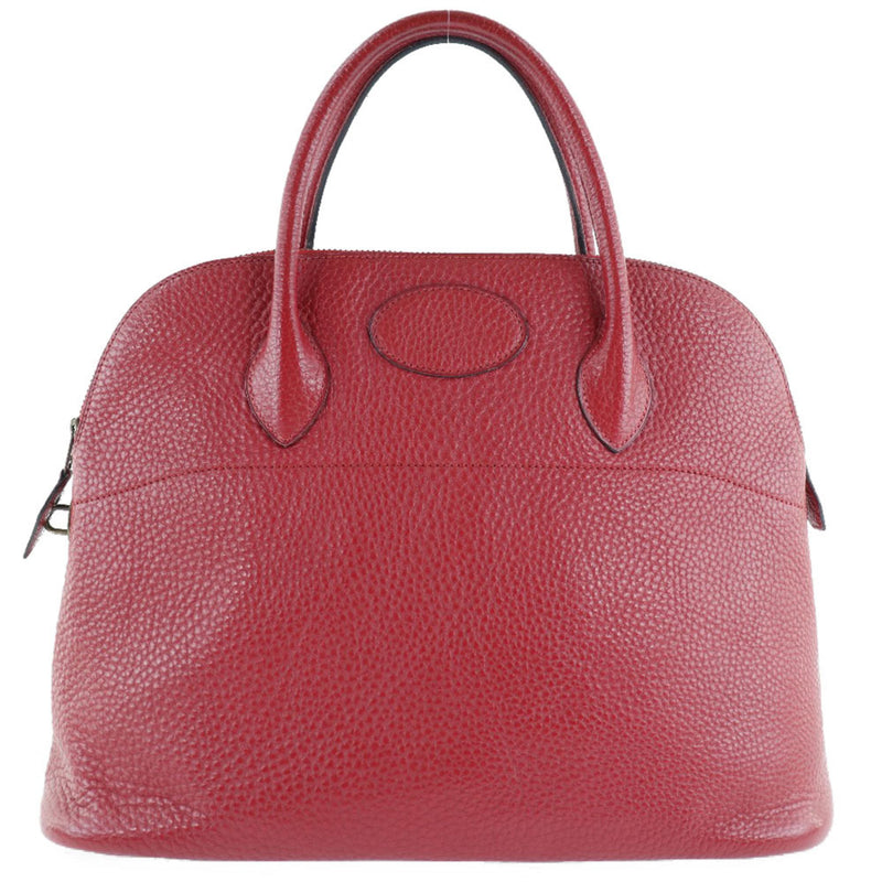 Hermes Bolide 35 Togo Red 〇F Women's Handbag