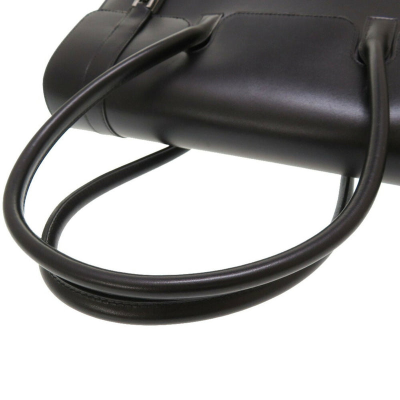 Hermes drag 2 37 box calf black □D stamped handbag bag