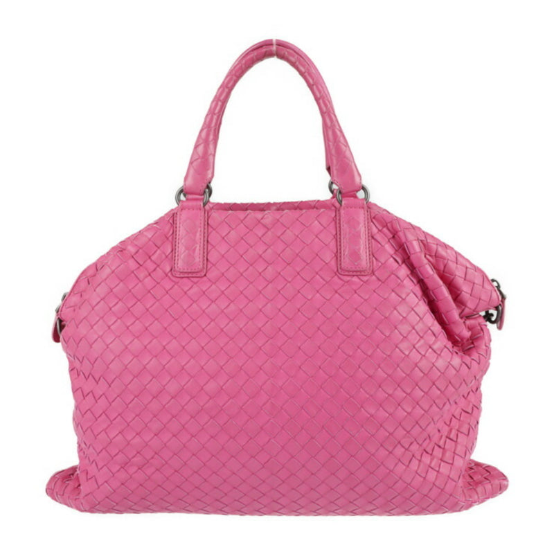 BOTTEGA VENETA Bottega Veneta convertible bag intrecciato handbag 354216 leather pink 2WAY semi-shoulder tote