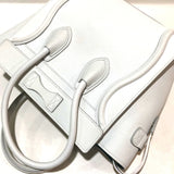 CELINE 167793 Tote Bag bag luggage Hand Bag White Off White x Sky Blue