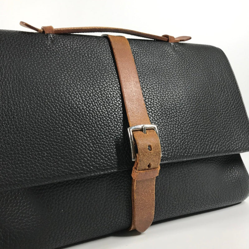 Hermes Hand Bag Bag Tote Bag Business bag Black Brown