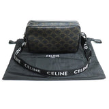 CELINE Triomphe Medium Shoulder Bag 197202DND.38OS Unisex