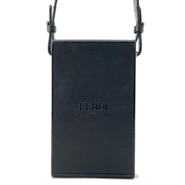 Fendi Shoulder Bag Box Leather 7VA519 FENDI Black