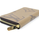 Louis Vuitton Long Wallet Zippy Monogram Giant Reverse Round M69353 Men's Women's Zip LOUIS VUITTON