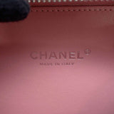 Chanel Chain Shoulder Bag CC Filigree Vanity Caviar Skin A93343 CHANEL White