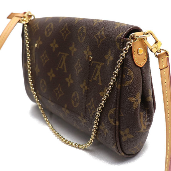 LOUIS VUITTON Louis Vuitton Favorite MM Shoulder Bag Monogram Brown M40718 Women's