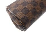 LOUIS VUITTON Damier Eva Brown N55213 Women's Canvas Shoulder Bag