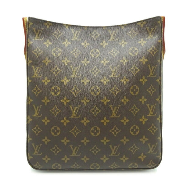 Louis Vuitton Looping GM Women's Shoulder Bag M51145 Monogram Brown