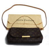 LOUIS VUITTON Louis Vuitton Favorite MM Shoulder Bag Monogram Brown M40718 Women's