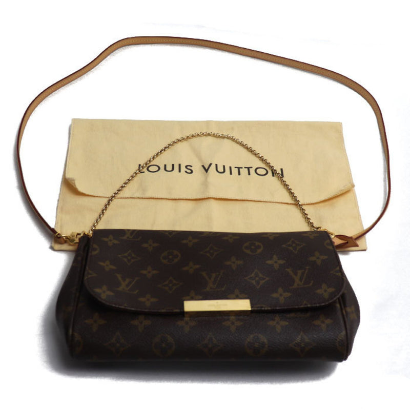 LOUIS VUITTON Louis Vuitton Favorite MM Shoulder Bag Monogram Brown M40718 Women's