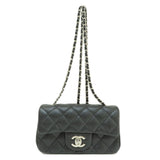 CHANEL Chain Shoulder Matelasse Bag Caviar Skin Women's