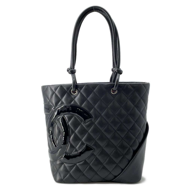 Chanel handbag Cambon line Coco mark medium A25167 CHANEL bag black