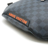 LOUIS VUITTON Damier Cobalt Discovery Bum Bag Waist Body Pouch Belt N40161