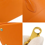 Hermes Bolide 27 Orange Handbag Epsom Leather Women's HERMES