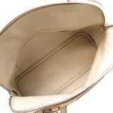 Hermes Bolide 31 Y stamp Palladium (silver) hardware Women's handbag Taurillon Clemence Beton (beige)