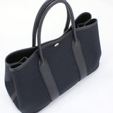 Hermes Garden TPM 30 Tote Bag Handbag Black Toile Offiche Leather Negonda Ladies HERMES Transfer Small Convenient KM2702