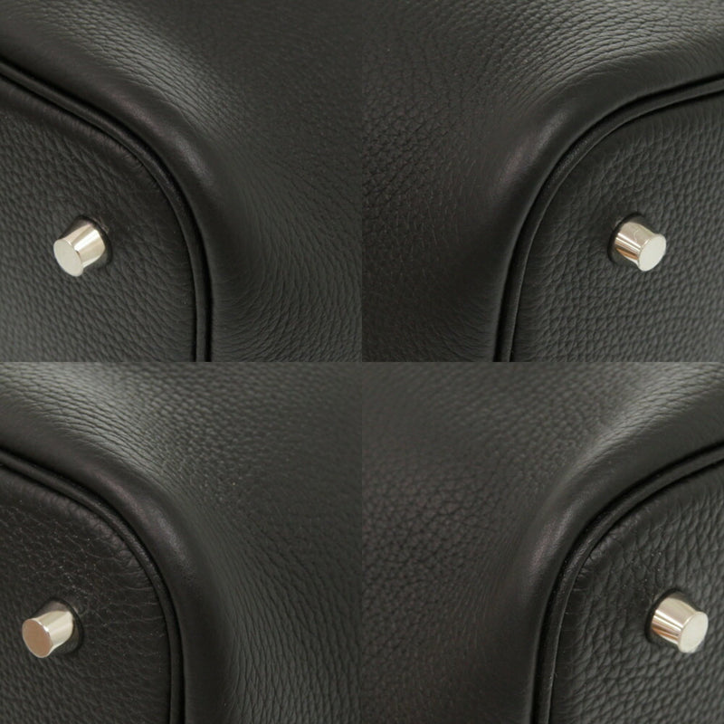 Hermes Picotin Lock MM Taurillon Clemence Black B Stamp (Made in 2023) Handbag 0860 HERMES