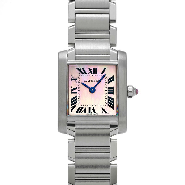 CARTIER Tank Francaise SM W51028Q3 Ladies' Watch Quartz