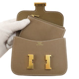 Hermes Constance Etoupe Coin Case Epson Women's HERMES