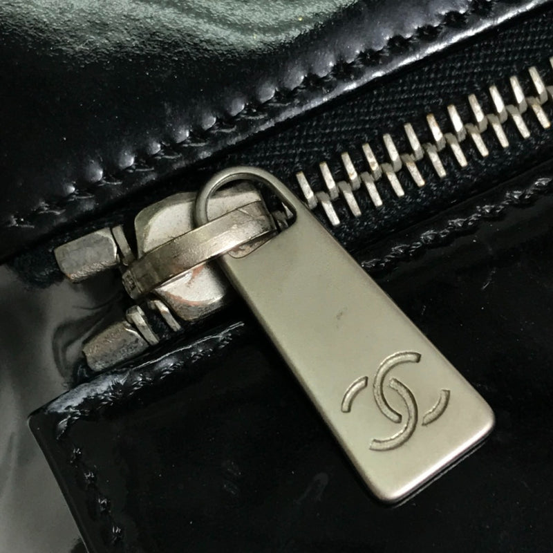 Chanel CC Mark Bag Matelasse Hand Bag Black