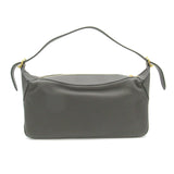 CELINE ROMY Shoulder Bag, Calfskin (Cowhide), Women's, Grey, Anthracite, 197443DPJ10AN