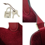 Hermes Picotan Lock MM Red Handbag Taurillon Women's HERMES