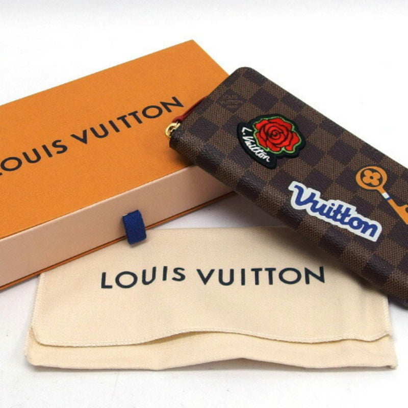 Louis Vuitton Damier Clemence Wallet LV Stories N60147