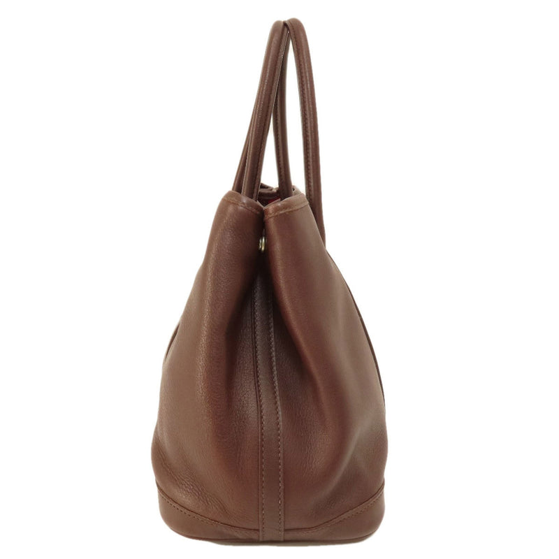 Hermes Garden TPM Brown Tote Bag Swift Women's