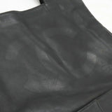 CHANEL Coco Mark Tote Bag Shoulder Leather Black