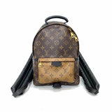 Louis Vuitton Bag Palm Springs Backpack PM Brown x Black Rucksack Women's Men's Monogram Reverse PVC Leather M43116 LOUISVUITTON