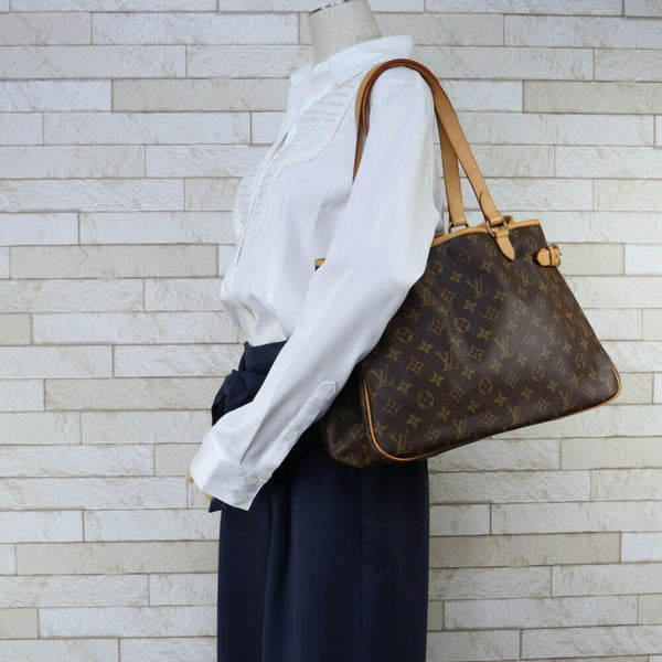 Louis Vuitton LOUIS VUITTON Batignolles Orisontal Monogram Tote Bag Ladies